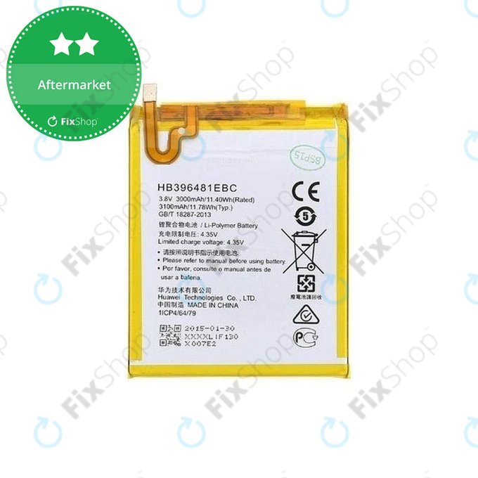 Huawei G8, Y6 II, Honor 5X - Baterie HB396481EBC 3100mAh