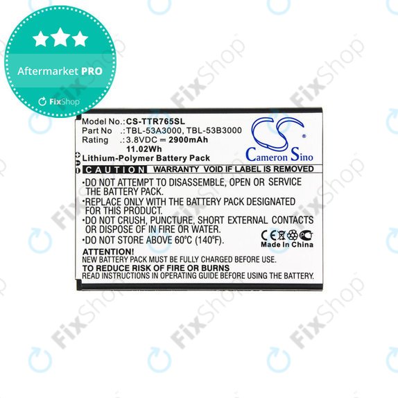 Baterie pro Tp-Link M7650, 2900mAh, Li-Pol, 3.8V, TBL-53B3000, HQ