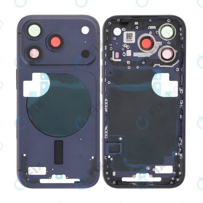 Zadní Housing pro iPhone 17 Pro, Dark Blue