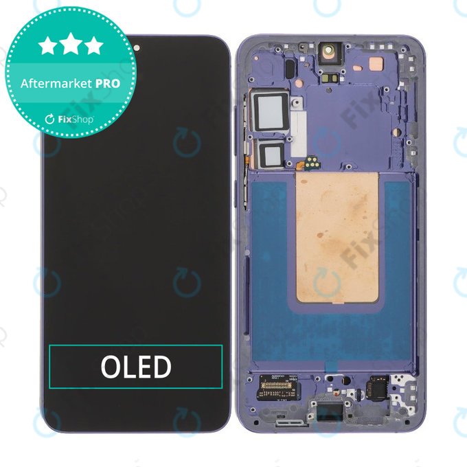 Samsung Galaxy S24 Plus S926B - LCD Displej + Dotykové Sklo + Rám (Cobalt Violet) OLED
