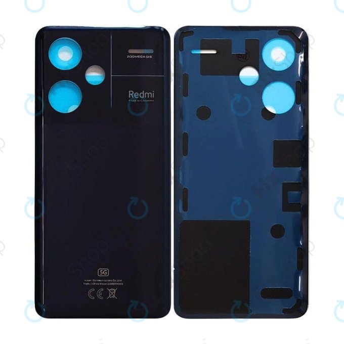 Xiaomi Redmi Note 13 Pro+ 23090RA98C - Bateriový Kryt (Midnight Black) - 560035N16U00 Genuine Service Pack