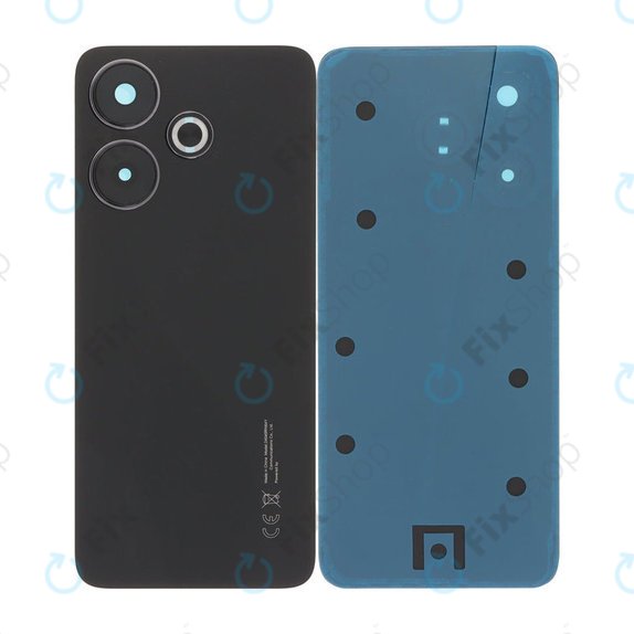 Xiaomi Redmi 13 24049RN28L - Bateriový Kryt Komplet (Midnight Black)