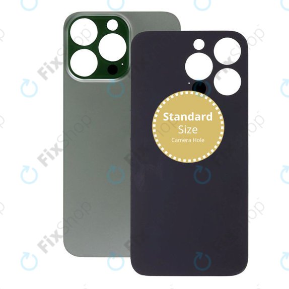 Apple iPhone 13 Pro - Sklo Zadního Housingu (Alpine Green)