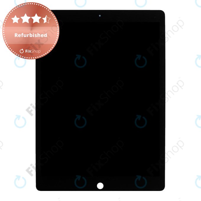 LCD Displej pro iPad Pro 12.9" (1st Gen 2015), Black, Dotykové sklo a IC Board sout Frame, Refurbished