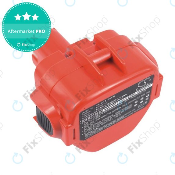 Baterie pro Makita 1050, 1500mAh, Ni-MH, 12V, 192598-2, 193981-6, HQ
