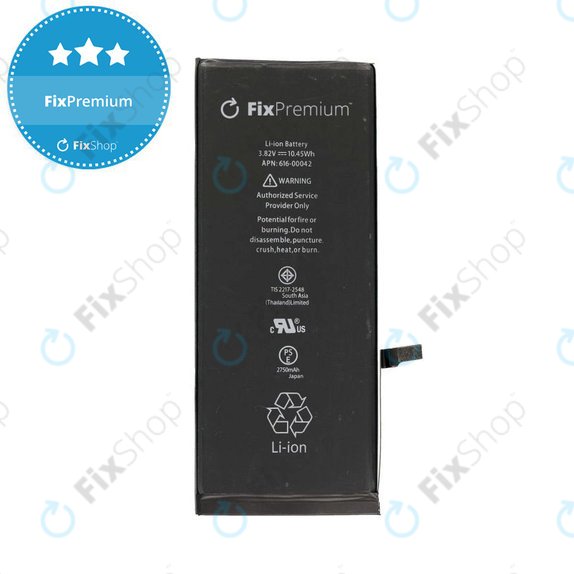Baterie pro iPhone 6S Plus, 2750mAh, FixPremium