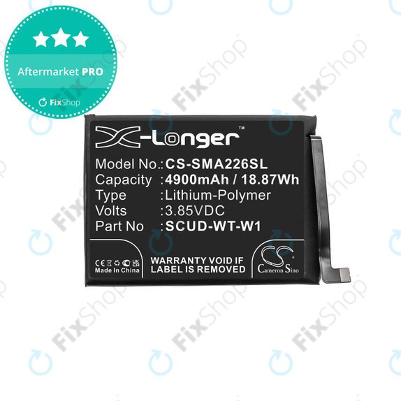 Baterie pro Samsung A22 5G A226B, 4900mAh, Li-Pol, 3.85 V, SCUD-WT-W1, HQ
