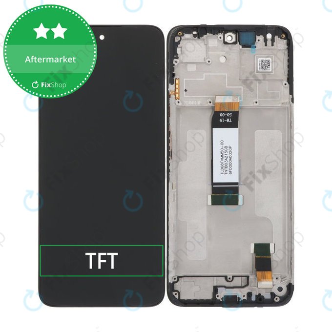 Xiaomi Redmi 13 24049RN28L - LCD Displej + Dotykové Sklo + Rám (Black) TFT