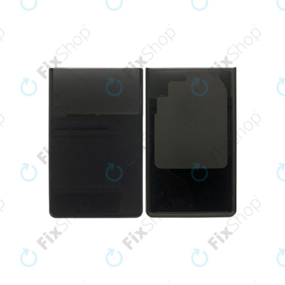 Google Pixel 7 Pro GP4BC GE2AE - Sklo Zadního Housingu (Spodní) (Obsidian)