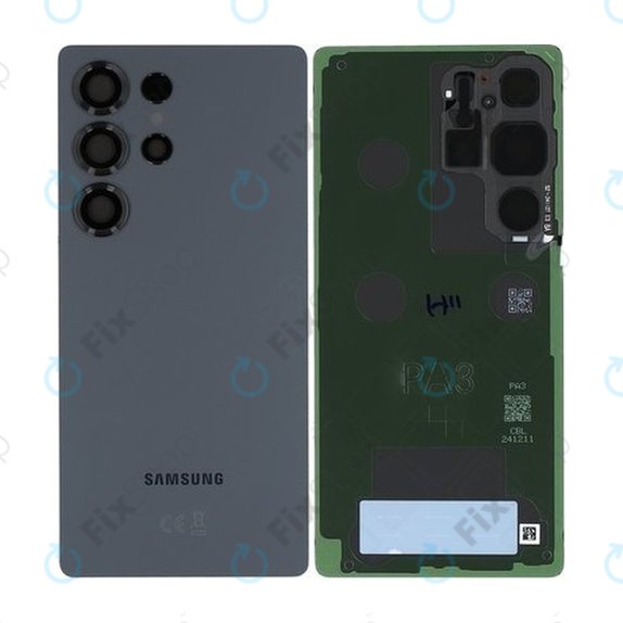 Samsung Galaxy S25 Ultra - Bateriový Kryt (Titanium Black) - GH82-36353D Genuine Service Pack